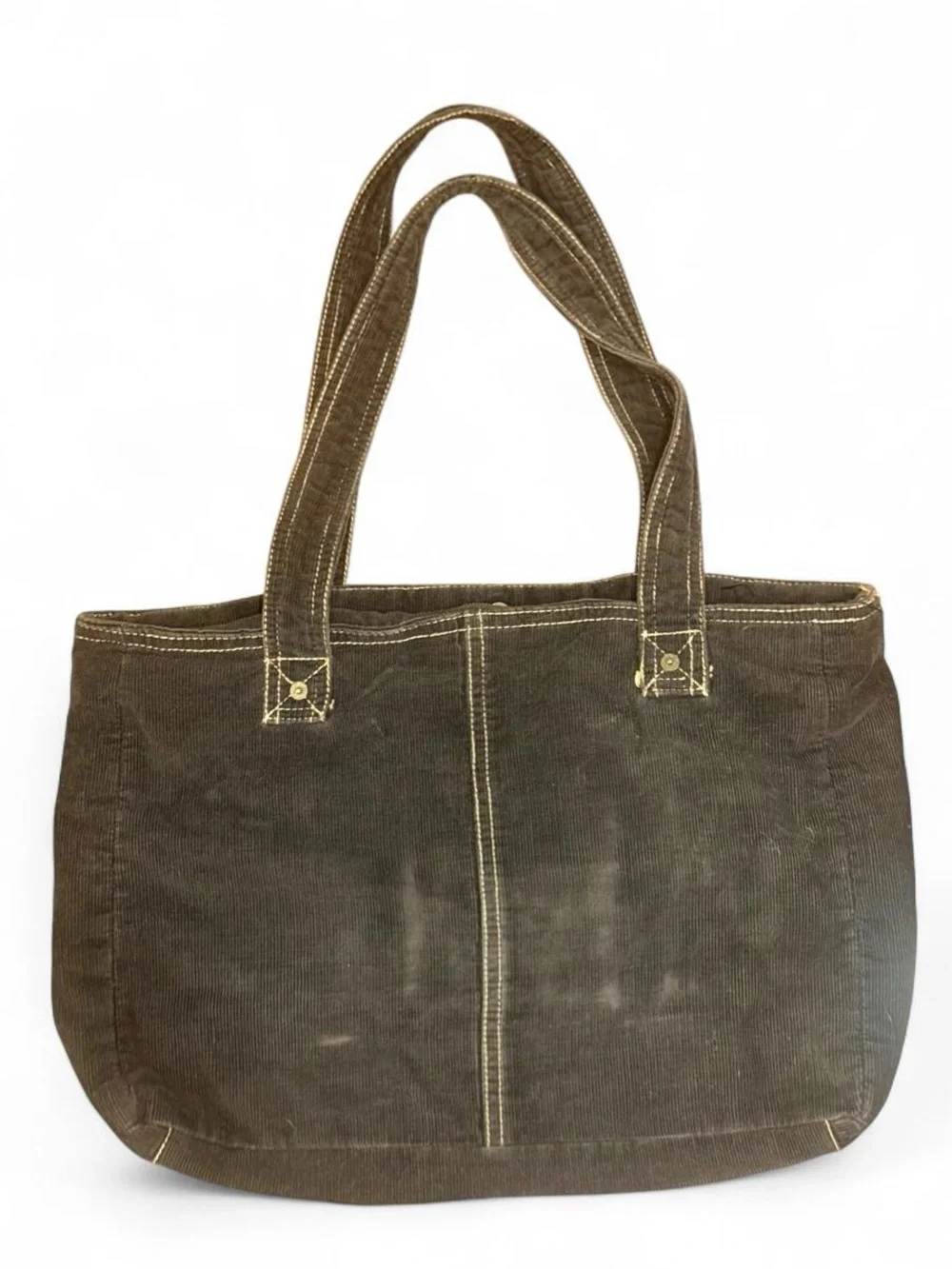 Vintage Levi Strauss & Co. Corduroy Shoulder Bag in Beautiful  Vintage Black.